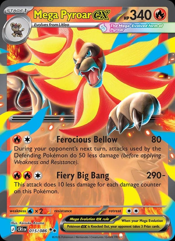 Mega Pyroar ex